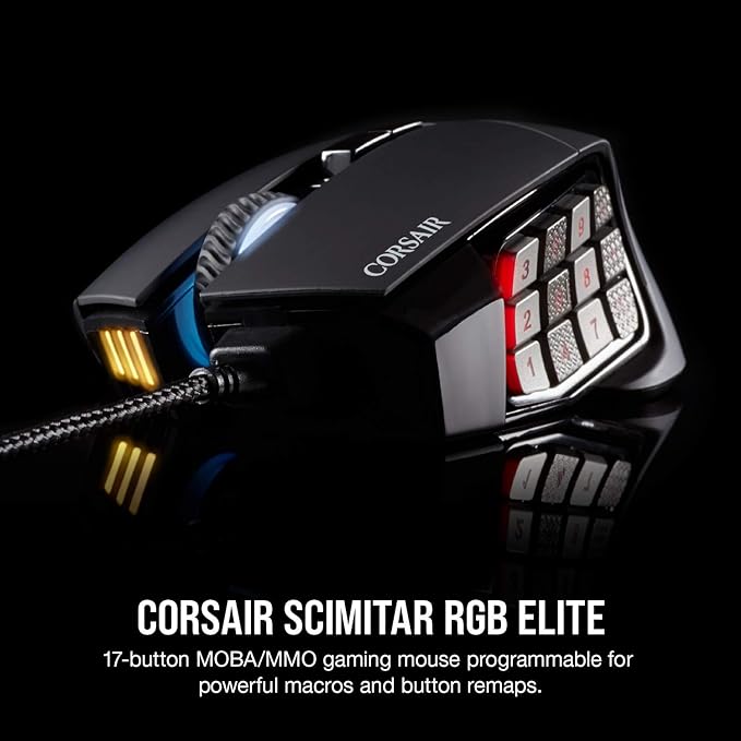 corsair scimitar RGB Elite